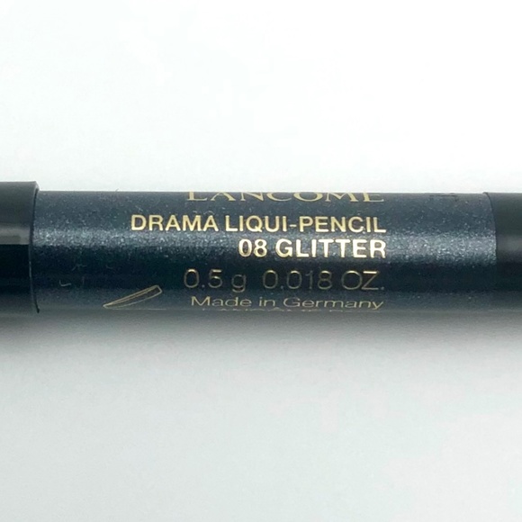 ❤️ 4 for $25 Lancome Drama Liqui-Pencil Glitter Black Mini NEW - Picture 3 of 4